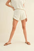 Sailor Ruched Knit Shorts