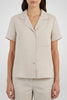 Chloe Button Down Short Sleeve Top