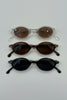Golden Hour Oval Sunglasses