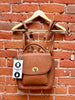 Faye Chic Covertible Backpack in Brown