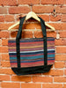 Navajo Aztec Pattern Slim Canvas Tote (Assorted Colors)