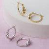 Sweethearts Dainty Heart Hoops