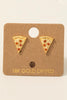 Pizza Stud Earrings
