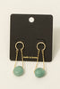 Stone Dangle Earrings