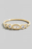Oval Halo Whisper Ring