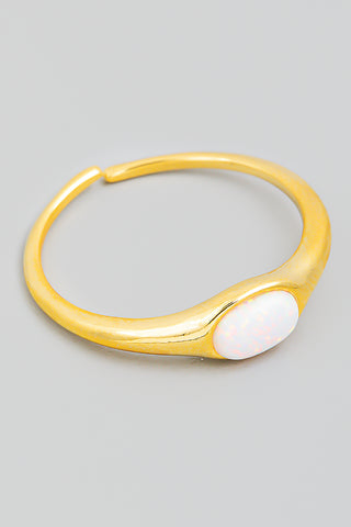 Multiple Layered Finger Ring in Gold/Silver