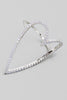 String Of Hearts Rhinestone Statement Ring