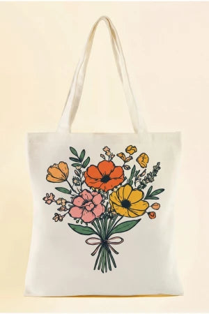 Flower Bouquet Tote Bag