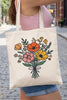 Flower Bouquet Tote Bag