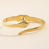 Snake Head Cuff Bangle