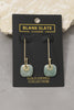Amazonite Stone Drop Earrings