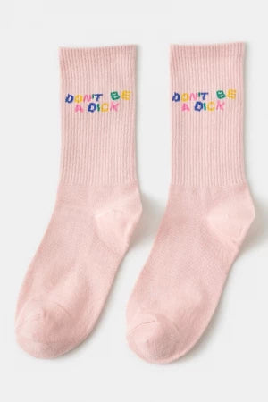 Don't Be A Dick Socks