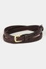 Skinny Vegan Leather Belts with Small Buckle (Assorted Colors)
