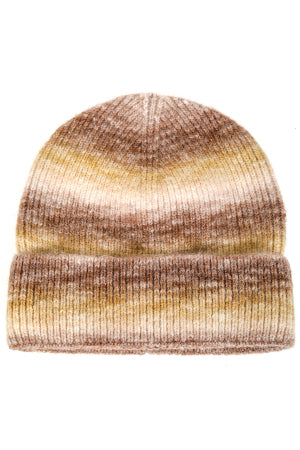 Yarn Magic Stripe Shaded Multicolor Beanies