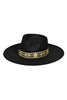 Flower Crown Flat Brim Hat (Assorted Colors)