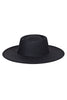 Fashion Felt Flat Wide Brim Hat (Assorted Colors)