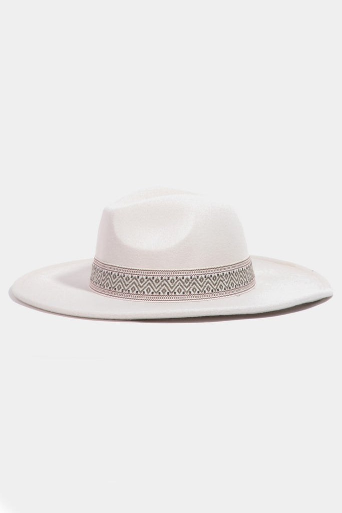 Aztec Flat Brim Hat (Assorted Colors)