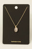 White Stone Necklace