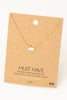 Sun and Cloud Opal Pendant Necklace in Gold