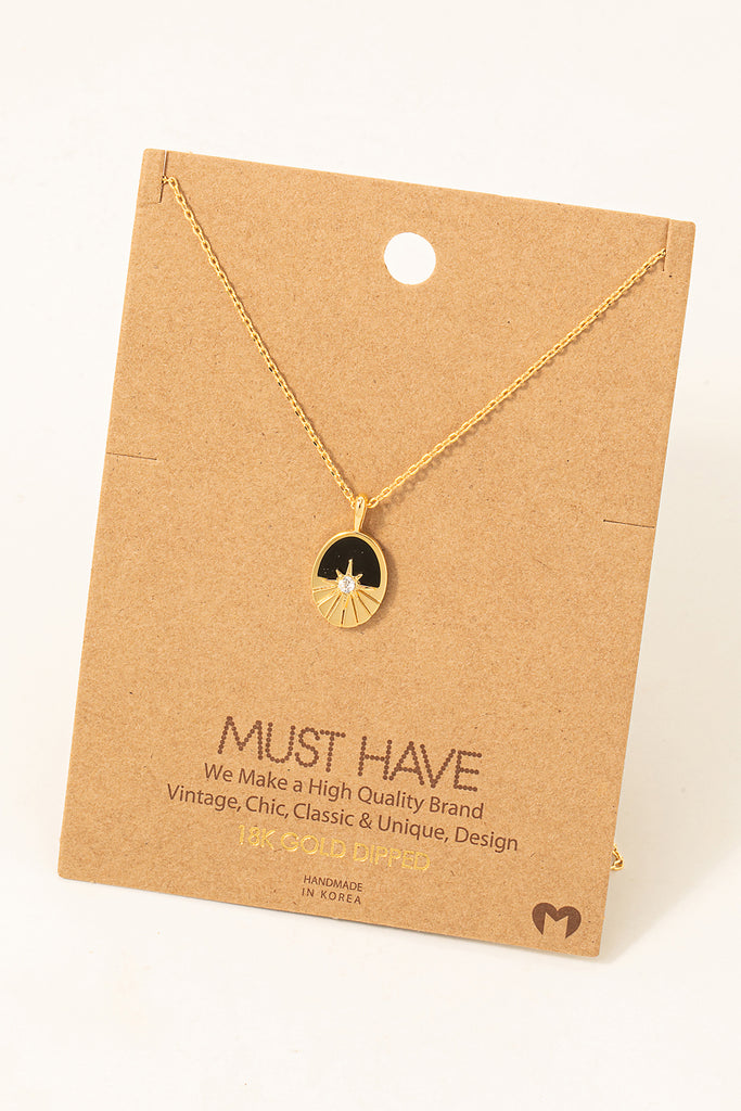 North Star Delicate Gold Necklace