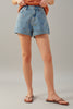 Daisy Days Denim Shorts