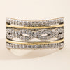 Uptown Twist Double Metal Ring
