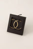 Flat and Thin Gold Metal Hoops