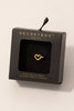 Dainty Hollow Heart Ring Box in Gold