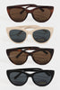 Classy Cat Eye Thick Frame Sunglasses (Assorted)