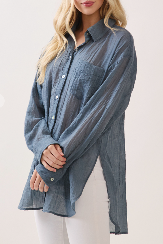 The All-Day Long Sleeve Button-Up