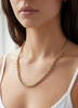 Classic Gold Rope Chain Necklace