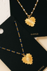 Golden Soleil Medallion Necklace