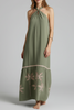 Desert Bloom Halter Maxi