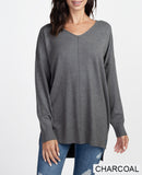 Casual Day Soft Knit Pullover Sweater (Various Colors)