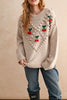 Oat & Cherry Cozy Sweater