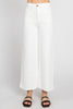 Selena High Waisted Wide Leg Jeans in White