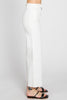 Selena High Waisted Wide Leg Jeans in White