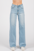 Cloudline Blues Straight A-Line High Waist Light Wash Jeans LTJ