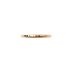 Textured Lines Real Gold Stacking Ring