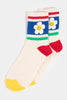Rainbow Flower Socks