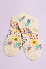 Smiles & Flower Power Ankle Socks