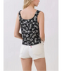 Midnight Petals Tank Top