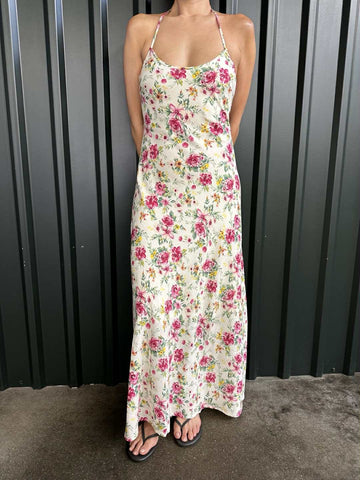 Seraphine Satin Maxi dress