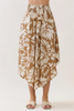 Golden Breeze Flowy Maxi Skirt