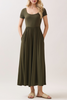 Olive Ease Wide Leg Jumpsuit