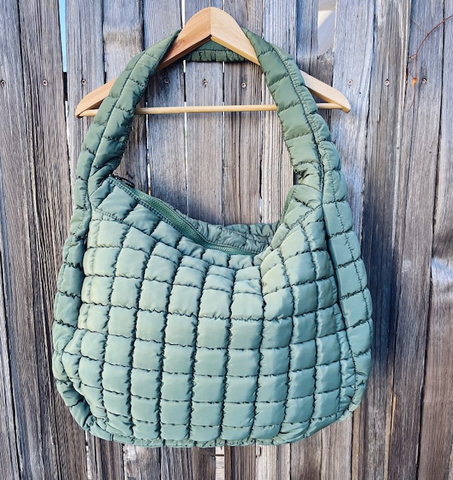 Olivia Small Backpack in Olive