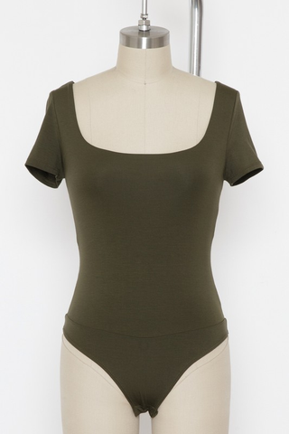 The Mia Essential Two Layer Crop Tank Top In Slate Grey
