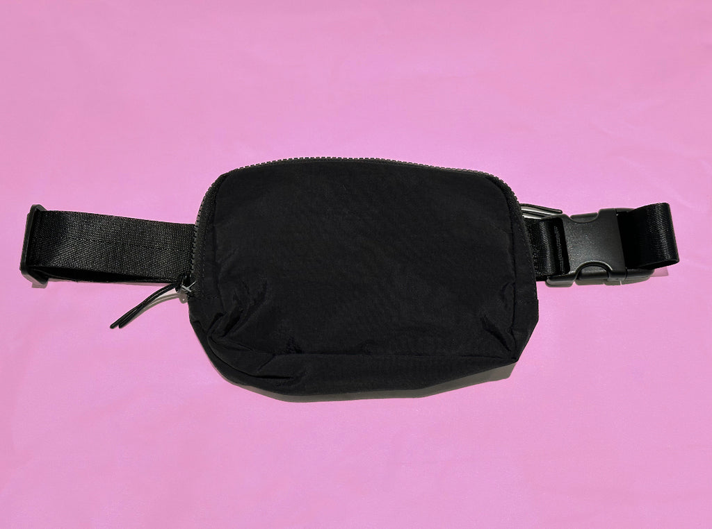 Going Somewhere Fanny Pack In Black
