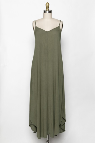 Itzel Linen Sleeveless Cropped Top And Pant Set In Natural