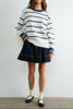 Ocean Mist Striped Sweater